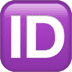 🆔 ID button display on Apple