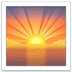 🌅 sunrise display on Apple