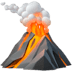 🌋 volcano display on Apple