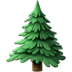 🌲 evergreen tree display on Apple