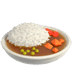 🍛 curry rice display on Apple