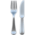 🍴 fork and knife display on Apple