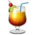 🍹 tropical drink display on Apple