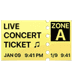 🎫 ticket display on Apple