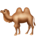 🐫 two-hump camel display on Apple