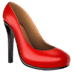 👠 high-heeled shoe display on Apple