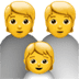 👪 family display on Apple