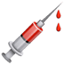 💉 syringe display on Apple