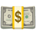 💵 dollar banknote display on Apple