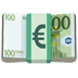 💶 euro banknote display on Apple