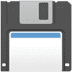 💾 floppy disk display on Apple