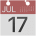 📅 calendar display on Apple