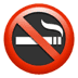 🚭 no smoking display on Apple