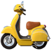 🛵 motor scooter display on Apple