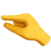 🤏 pinching hand display on Apple