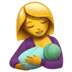 🤱 breast-feeding display on Apple