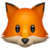 🦊 fox display on Apple