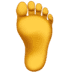 🦶 foot display on Apple