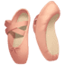 🩰 ballet shoes display on Apple