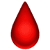 🩸 drop of blood display on Apple