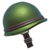 🪖 military helmet display on Apple