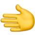 🫲 leftwards hand display on Apple