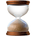 ⌛ hourglass done display on Apple