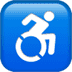 ♿ wheelchair symbol display on Apple