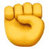 ✊ raised fist display on Apple