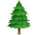 🌲 evergreen tree display on Facebook