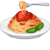 🍝 spaghetti display on Facebook