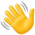 👋 waving hand display on Facebook