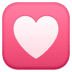 💟 heart decoration display on Facebook