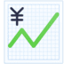 💹 chart increasing with yen display on Facebook