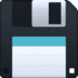 💾 floppy disk display on Facebook