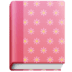 📔 notebook with decorative cover display on Facebook