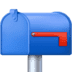 📪 closed mailbox with lowered flag display on Facebook