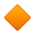 🔸 small orange diamond display on Facebook