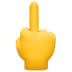 🖕 middle finger display on Facebook