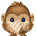 🙊 speak-no-evil monkey display on Facebook