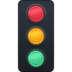 🚦 vertical traffic light display on Facebook