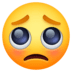 🥺 pleading face display on Facebook