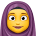 🧕 woman with headscarf display on Facebook