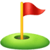 ⛳ flag in hole display on Facebook