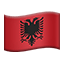 🇦🇱 flag: Albania display on Github