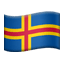 🇦🇽 flag: Åland Islands display on Github