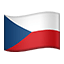 🇨🇿 flag: Czechia display on Github