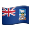 🇫🇰 flag: Falkland Islands display on Github