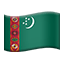 🇹🇲 flag: Turkmenistan display on Github