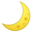 🌙 crescent moon display on Github